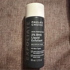Paula's Choice Skin Perfecting 2% BHA Liquid Exfoliant - 1 oz New